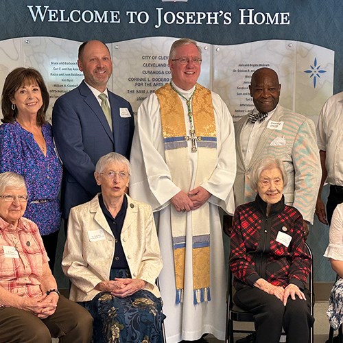 Joseph & Mary's Home dedicates relocated