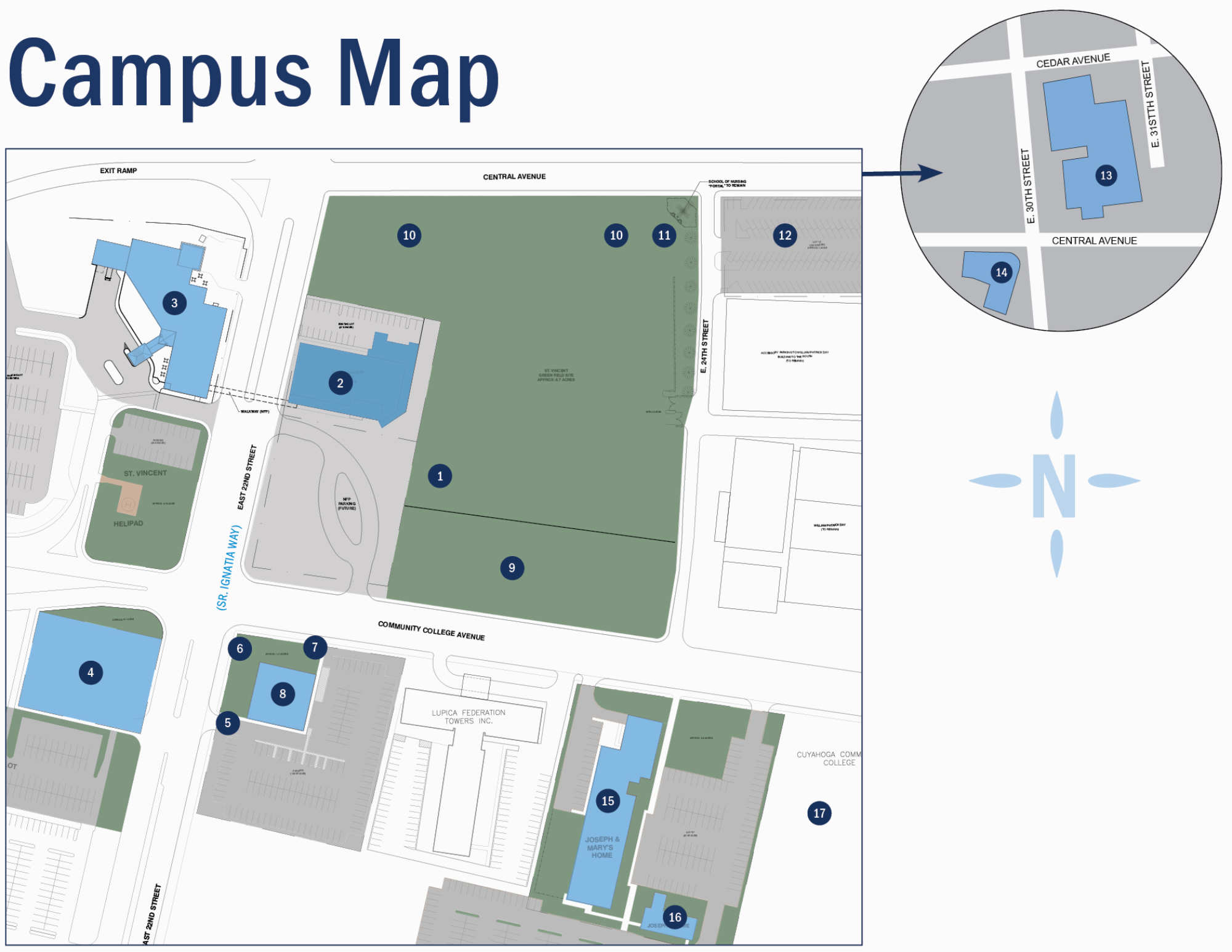 Map of Campus